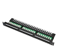 Extralink Patchpanel CAT5E UTP 24 porty EX.17207 - 1323248 - zdjęcie 2